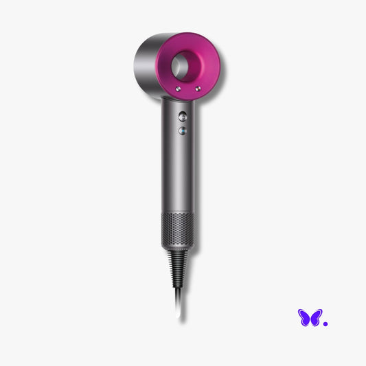 DYSON ASCIUGACAPELLI HD07 SUPERSONIC HAIR DRYER 1600W GRIGIO/FUCSIA RICONDIZIONATO